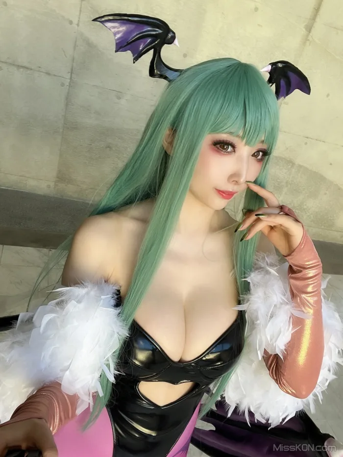 Coser@Reku Momoiro (桃色れく): MORRIGAN AENSLAND (243 photos)