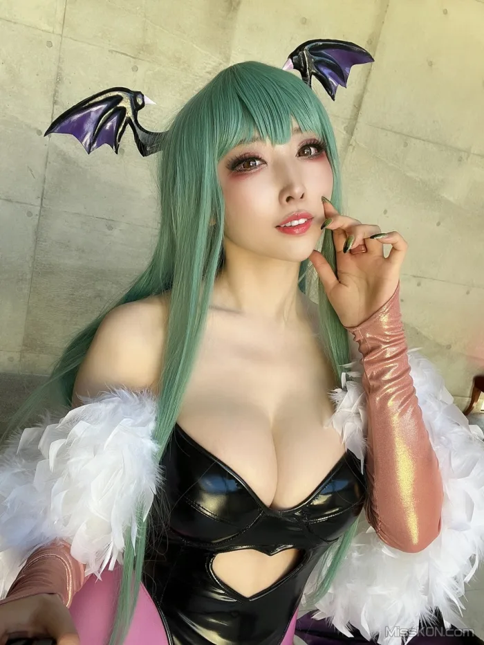 Coser@Reku Momoiro (桃色れく): MORRIGAN AENSLAND (243 photos)