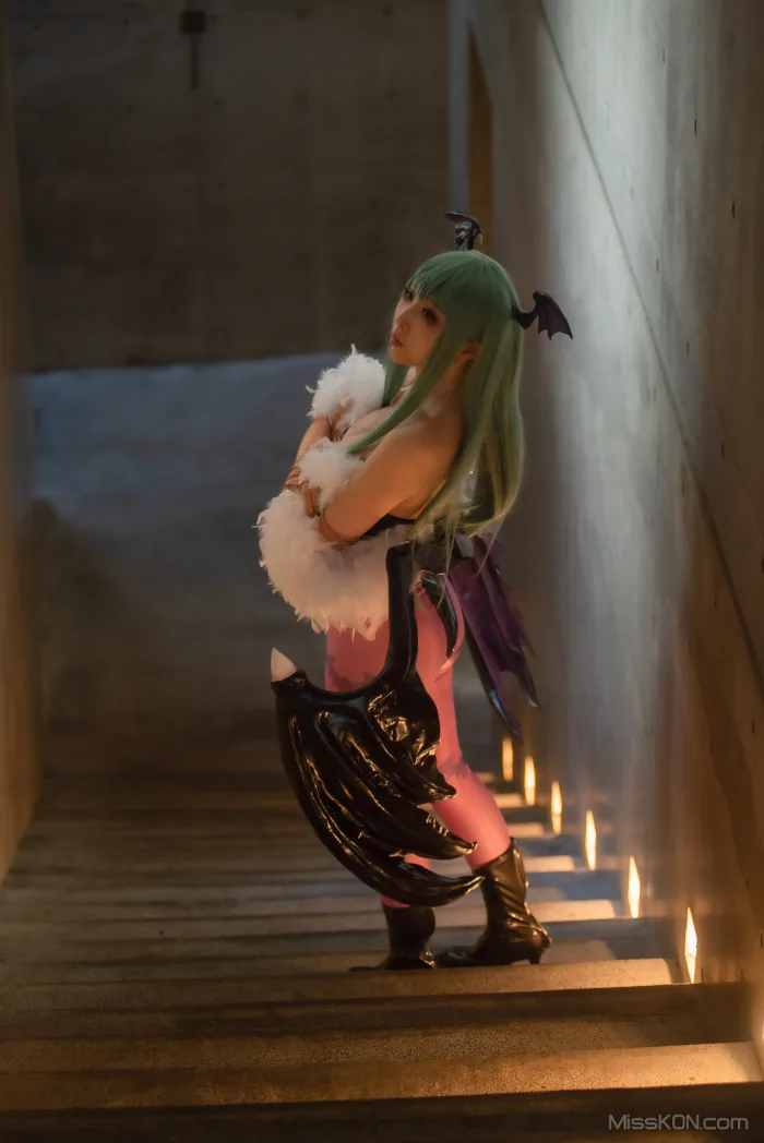 Coser@Reku Momoiro (桃色れく): MORRIGAN AENSLAND (243 photos)