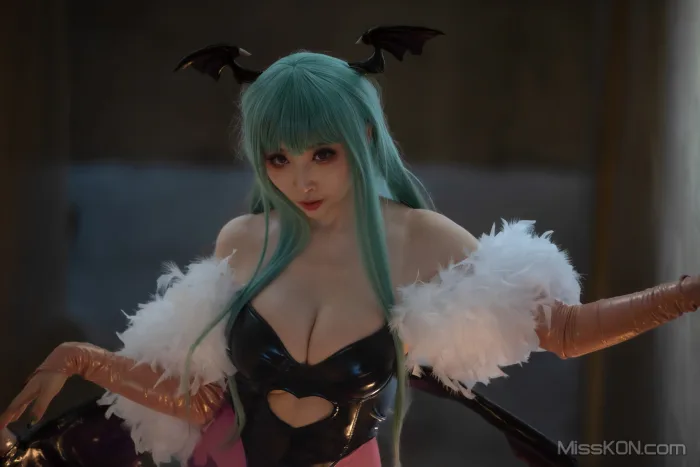 Coser@Reku Momoiro (桃色れく): MORRIGAN AENSLAND (243 photos)