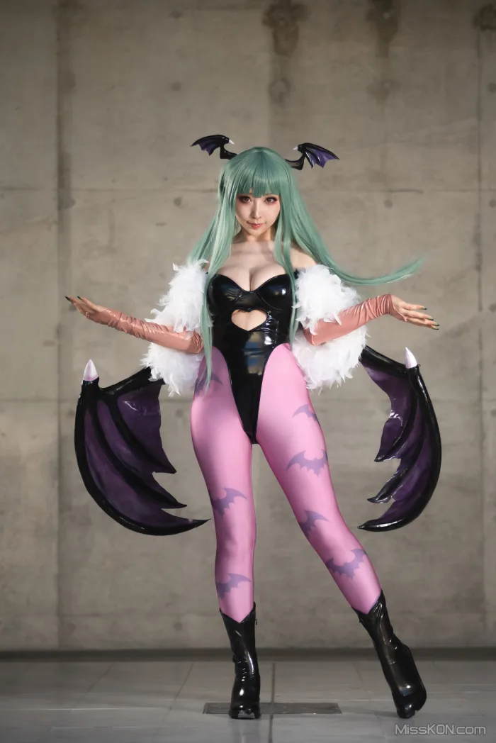 Coser@Reku Momoiro (桃色れく): MORRIGAN AENSLAND (243 photos)