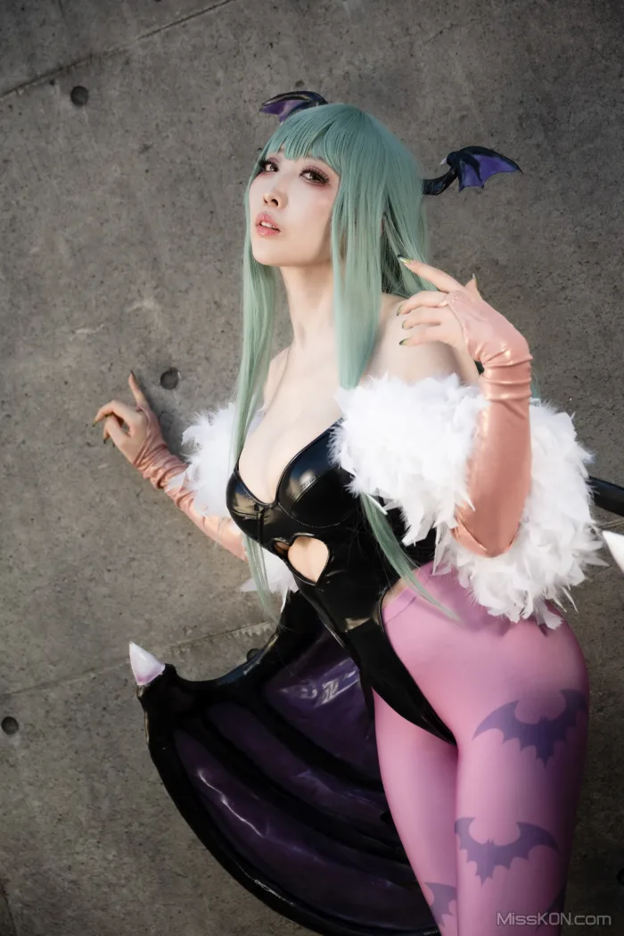 Coser@Reku Momoiro (桃色れく): MORRIGAN AENSLAND (243 photos)