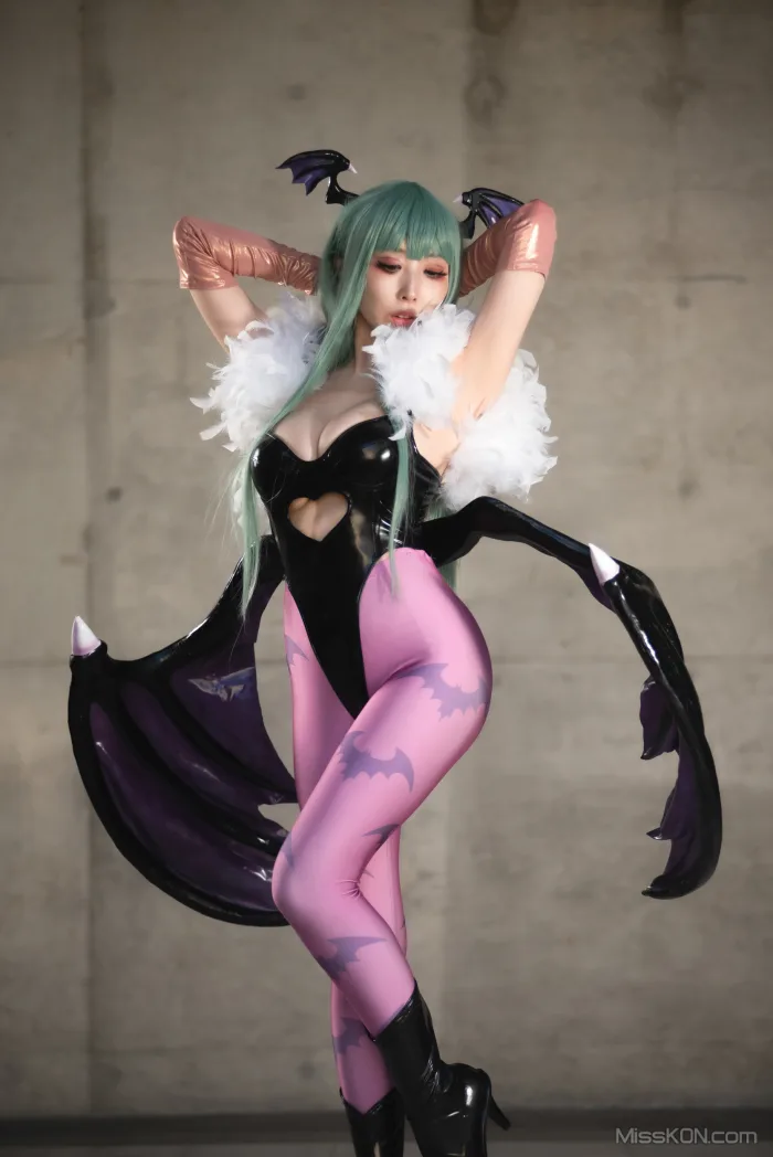 Coser@Reku Momoiro (桃色れく): MORRIGAN AENSLAND (243 photos)