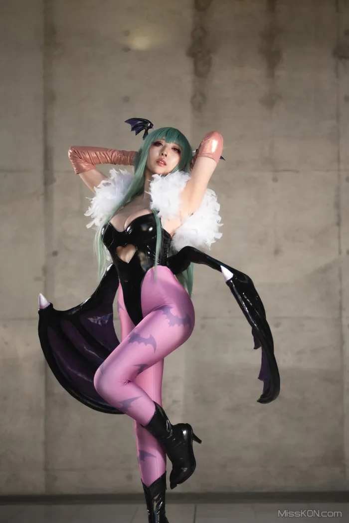 Coser@Reku Momoiro (桃色れく): MORRIGAN AENSLAND (243 photos)