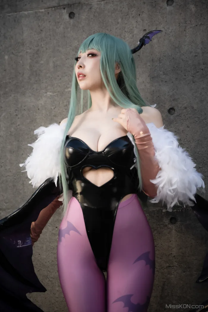 Coser@Reku Momoiro (桃色れく): MORRIGAN AENSLAND (243 photos)