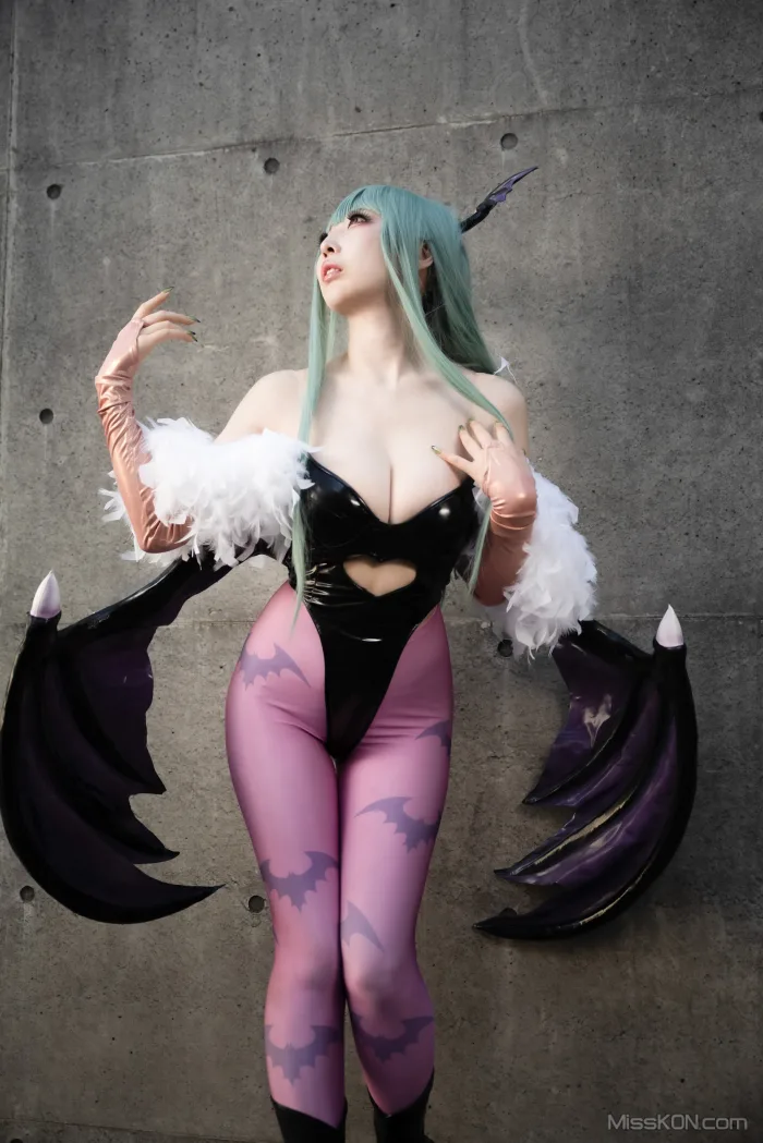Coser@Reku Momoiro (桃色れく): MORRIGAN AENSLAND (243 photos)