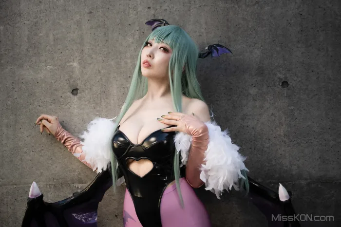 Coser@Reku Momoiro (桃色れく): MORRIGAN AENSLAND (243 photos)