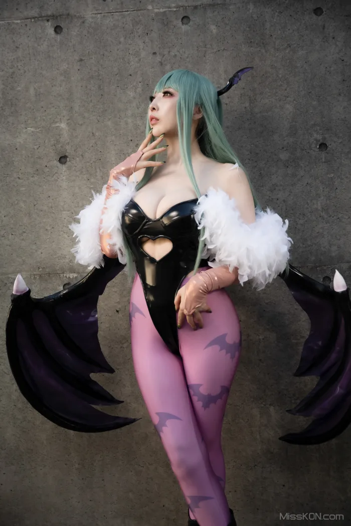 Coser@Reku Momoiro (桃色れく): MORRIGAN AENSLAND (243 photos)