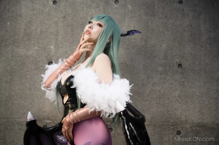 Coser@Reku Momoiro (桃色れく): MORRIGAN AENSLAND (243 photos)