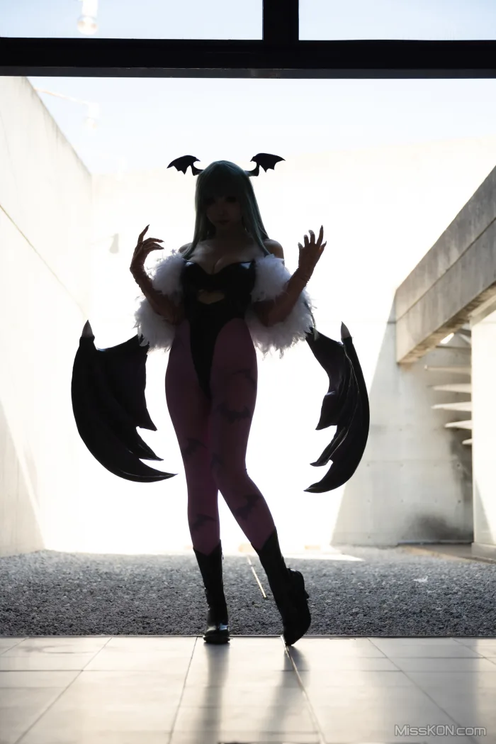 Coser@Reku Momoiro (桃色れく): MORRIGAN AENSLAND (243 photos)