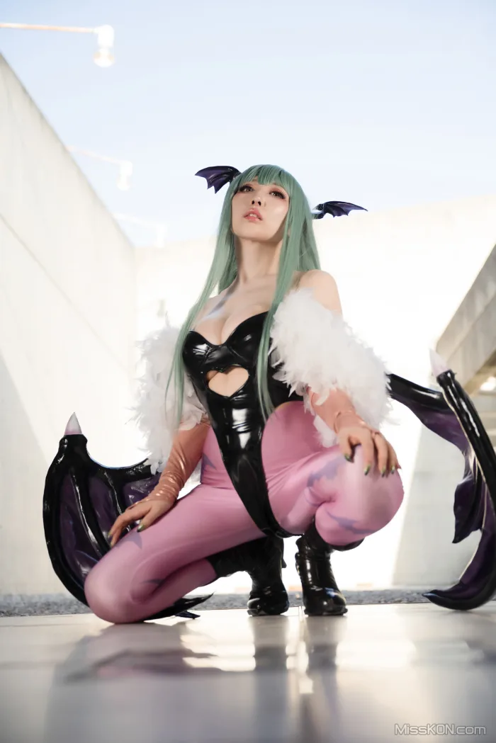 Coser@Reku Momoiro (桃色れく): MORRIGAN AENSLAND (243 photos)