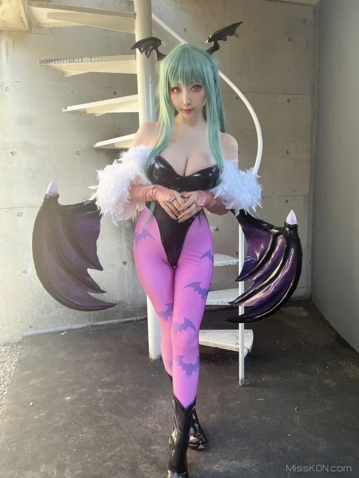 Coser@Reku Momoiro (桃色れく): MORRIGAN AENSLAND (243 photos)
