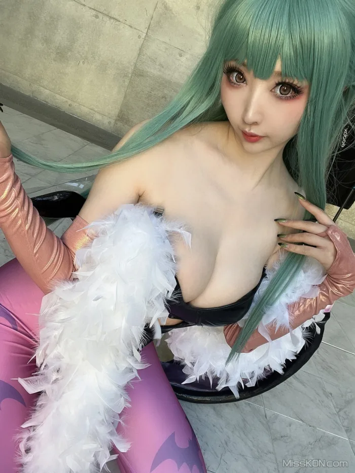 Coser@Reku Momoiro (桃色れく): MORRIGAN AENSLAND (243 photos)