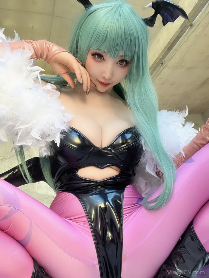Coser@Reku Momoiro (桃色れく): MORRIGAN AENSLAND (243 photos)