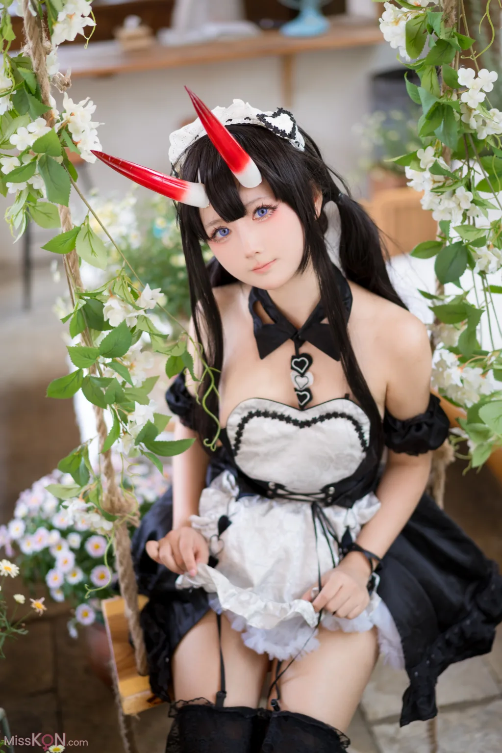 Coser@喜欢爱理吗: 能代女仆 (18 photos)