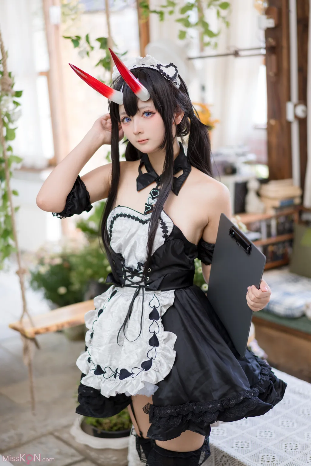 Coser@喜欢爱理吗: 能代女仆 (18 photos)