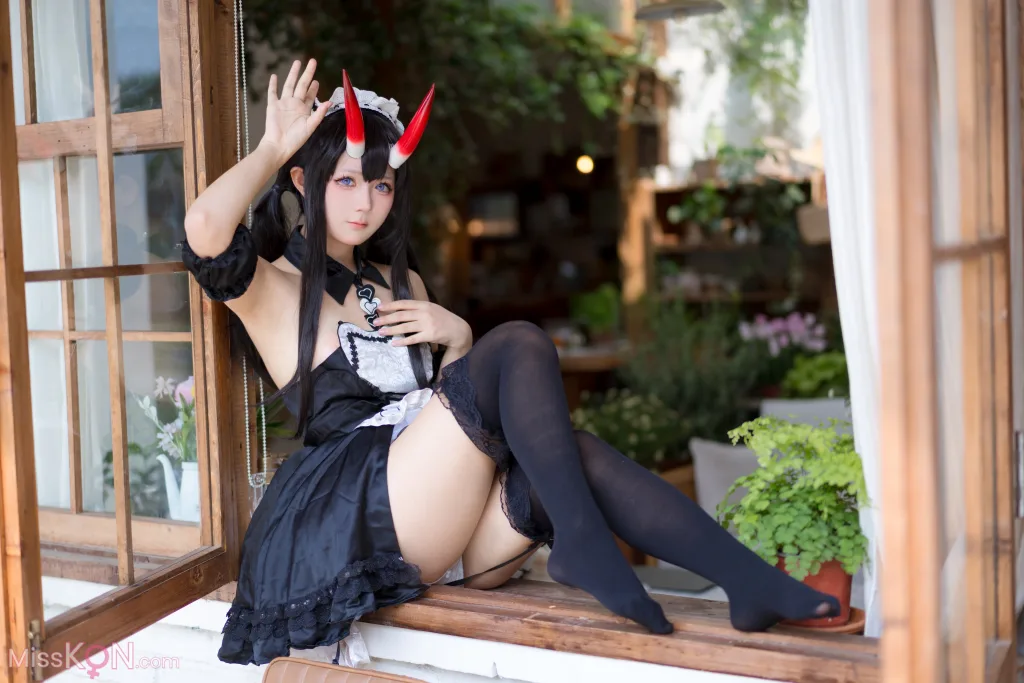 Coser@喜欢爱理吗: 能代女仆 (18 photos)