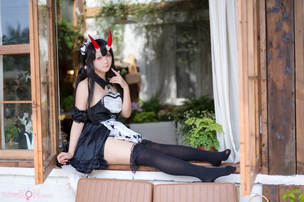 Coser@喜欢爱理吗: 能代女仆 (18 photos)