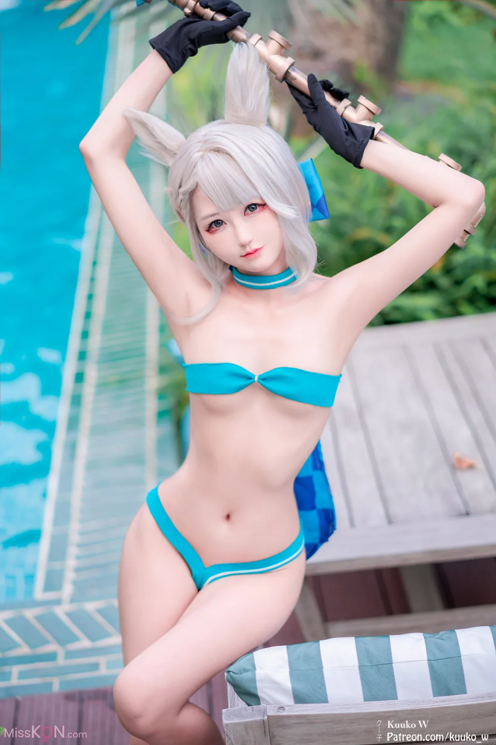 Coser@KuukoW No.196: Lynette Bikini (30 photos)