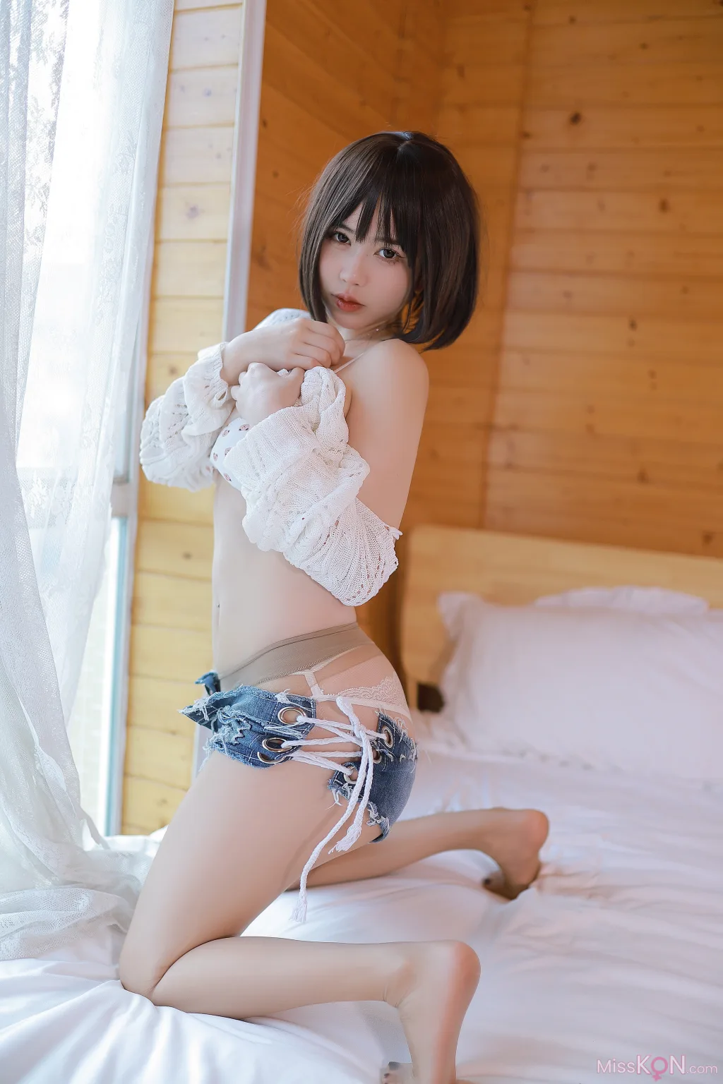 Coser@Tina很妖孽呀: 温柔短发妹妹 (52 photos )
