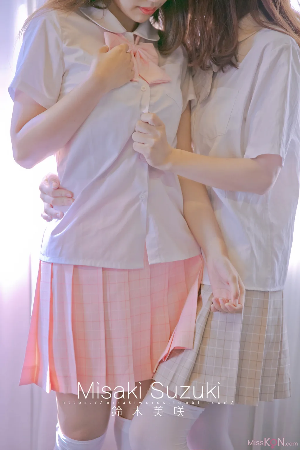 Coser@铃木美咲 (Misaki Suzuki): 前辈和我——纯爱！因为喜欢你所以向你告白 (66 photos )