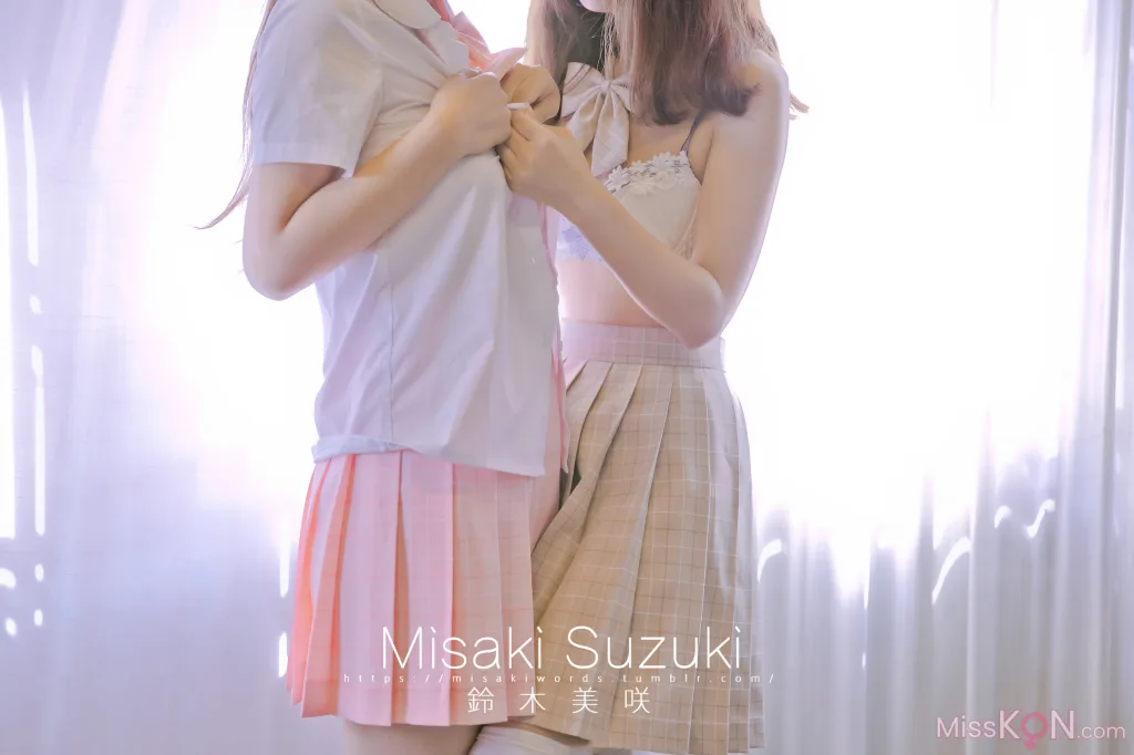 Coser@铃木美咲 (Misaki Suzuki): 前辈和我——纯爱！因为喜欢你所以向你告白 (66 photos )
