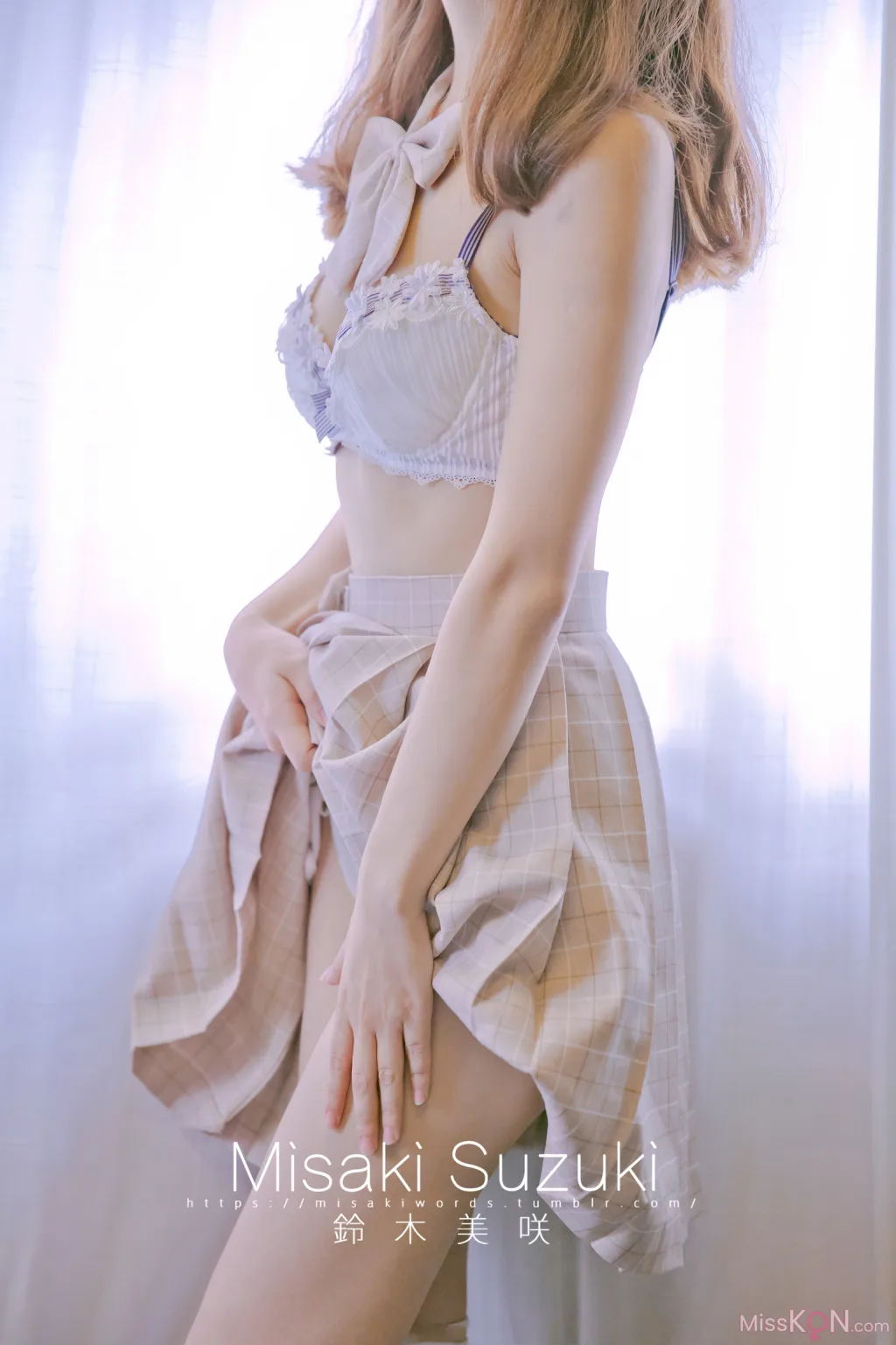 Coser@铃木美咲 (Misaki Suzuki): 前辈和我——纯爱！因为喜欢你所以向你告白 (66 photos )