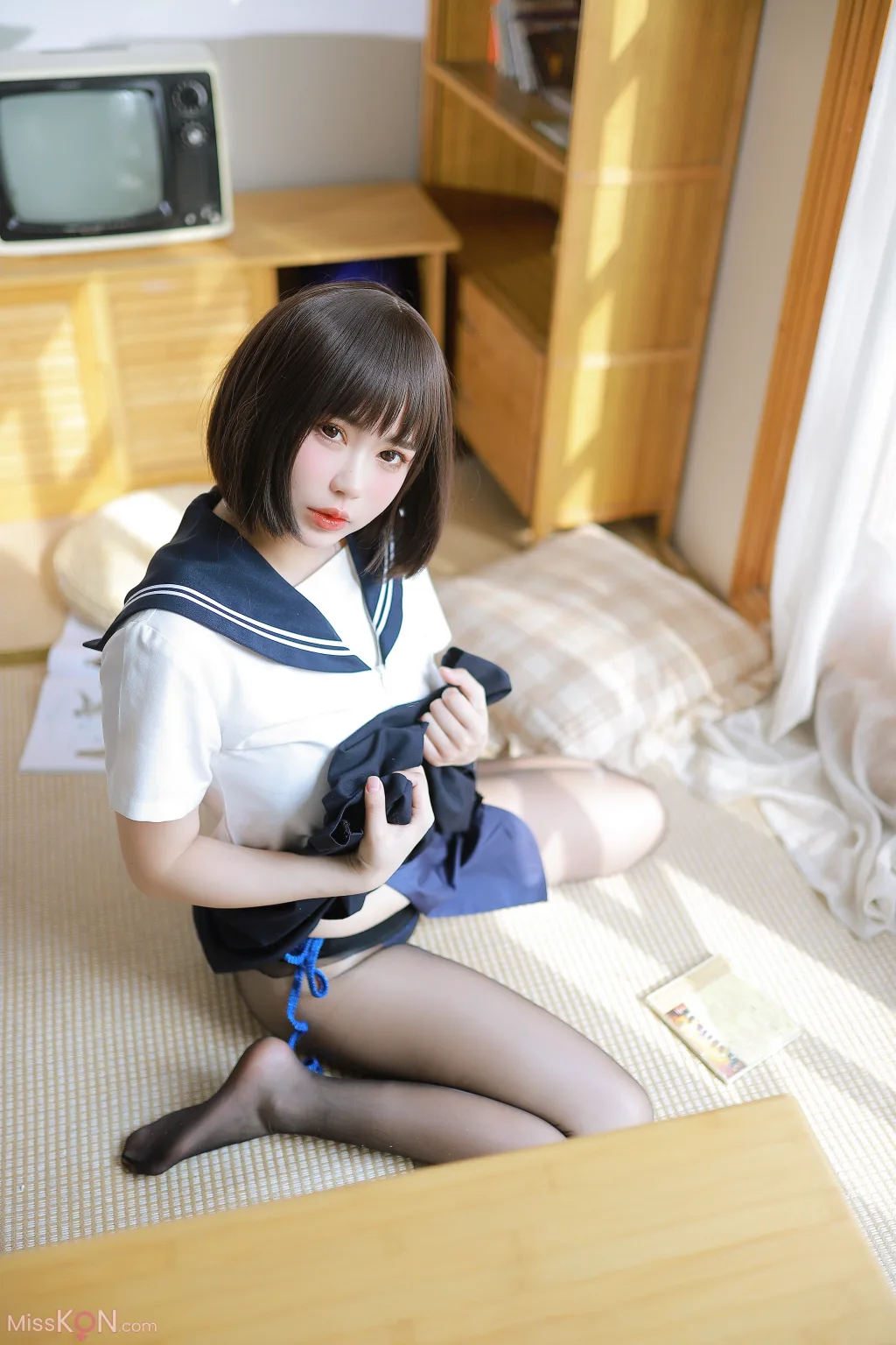 Coser@Tina很妖孽呀: 绳艺JK (111 photos )