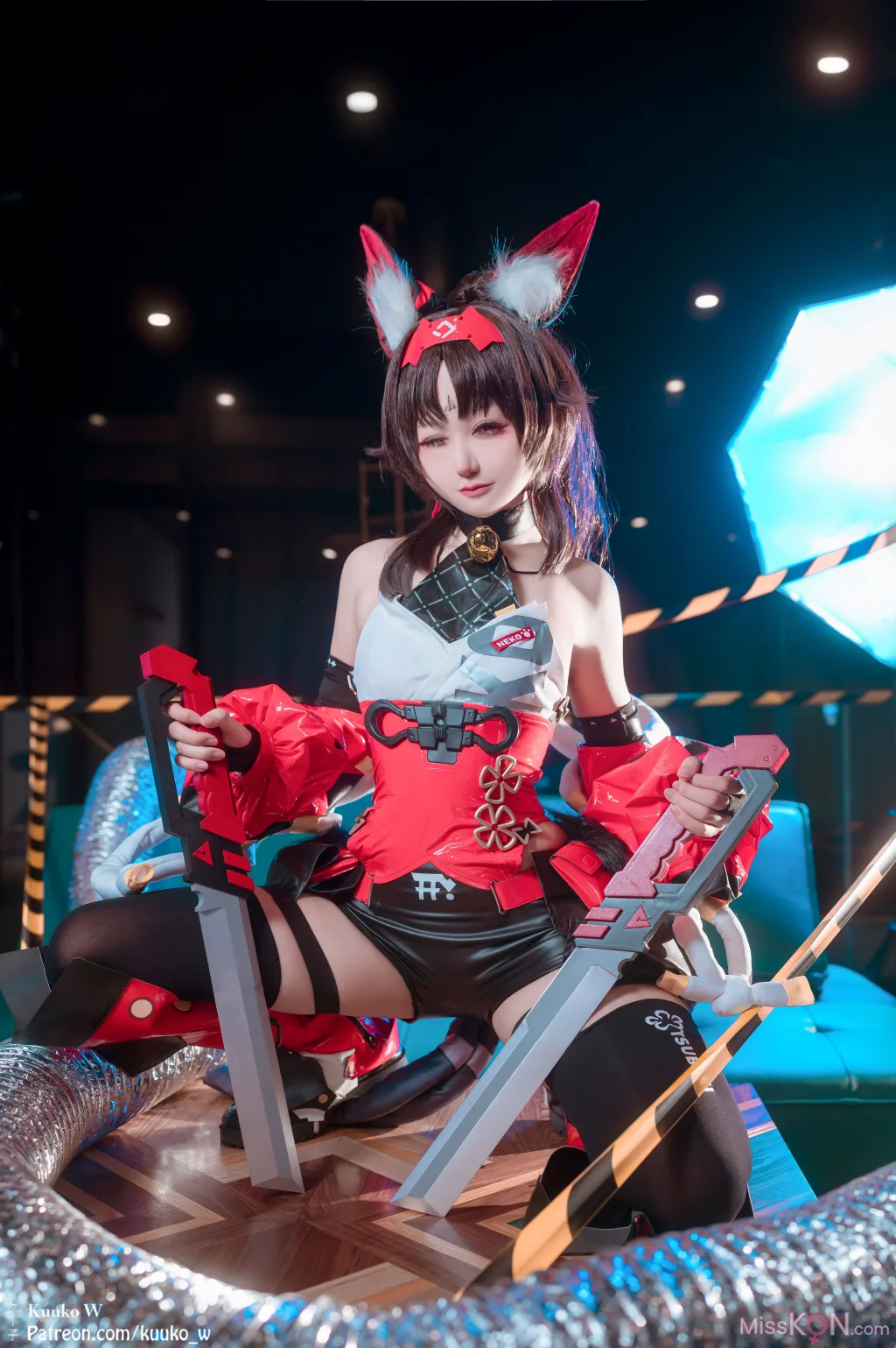 Coser@KuukoW No.199: 2024年07月订阅 (5套) (109 photos)