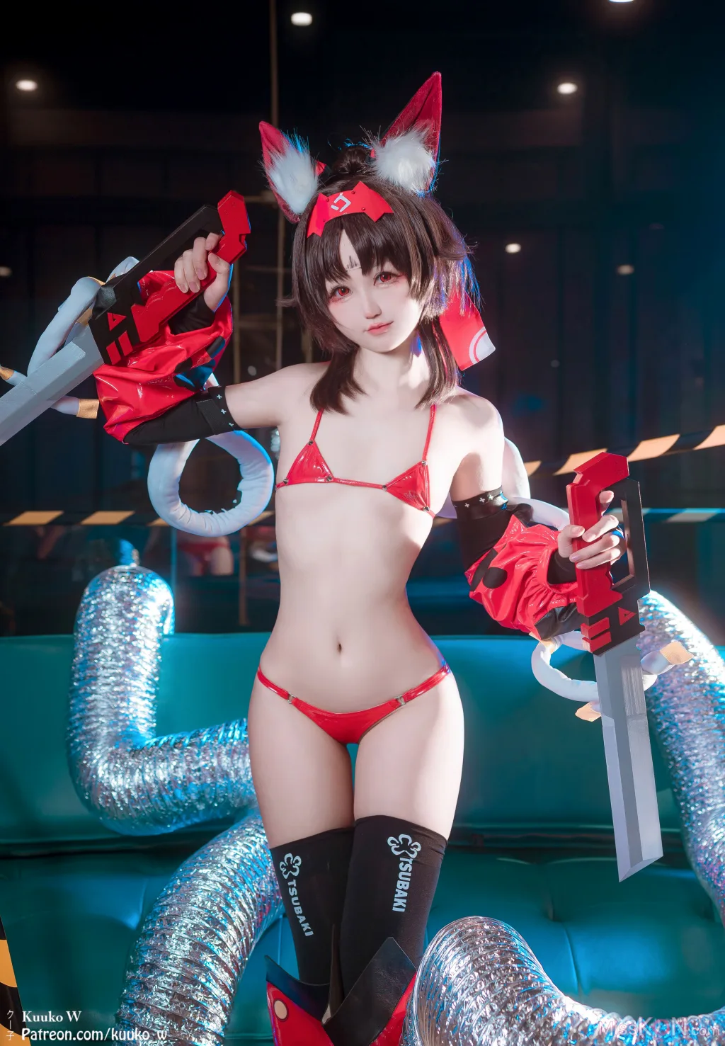 Coser@KuukoW No.199: 2024年07月订阅 (5套) (109 photos)