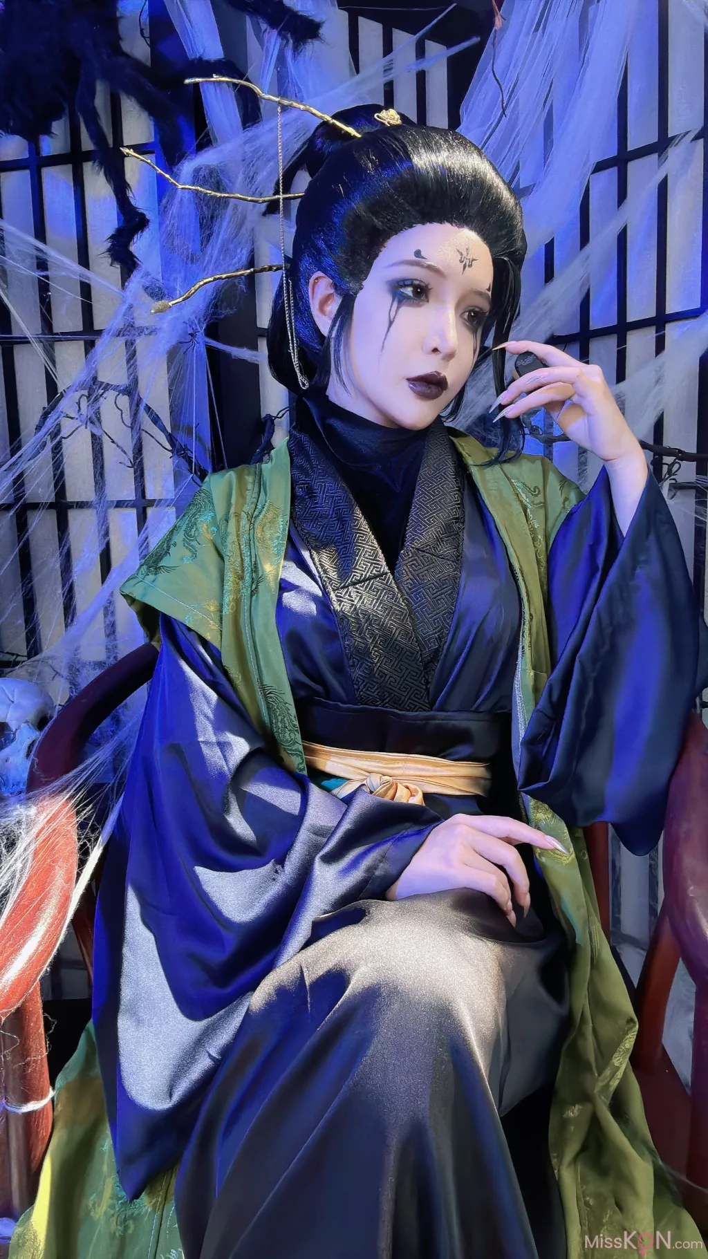 Coser@UmekoJ: The Fourth Sister – Black Myth Wukong (87 photos )