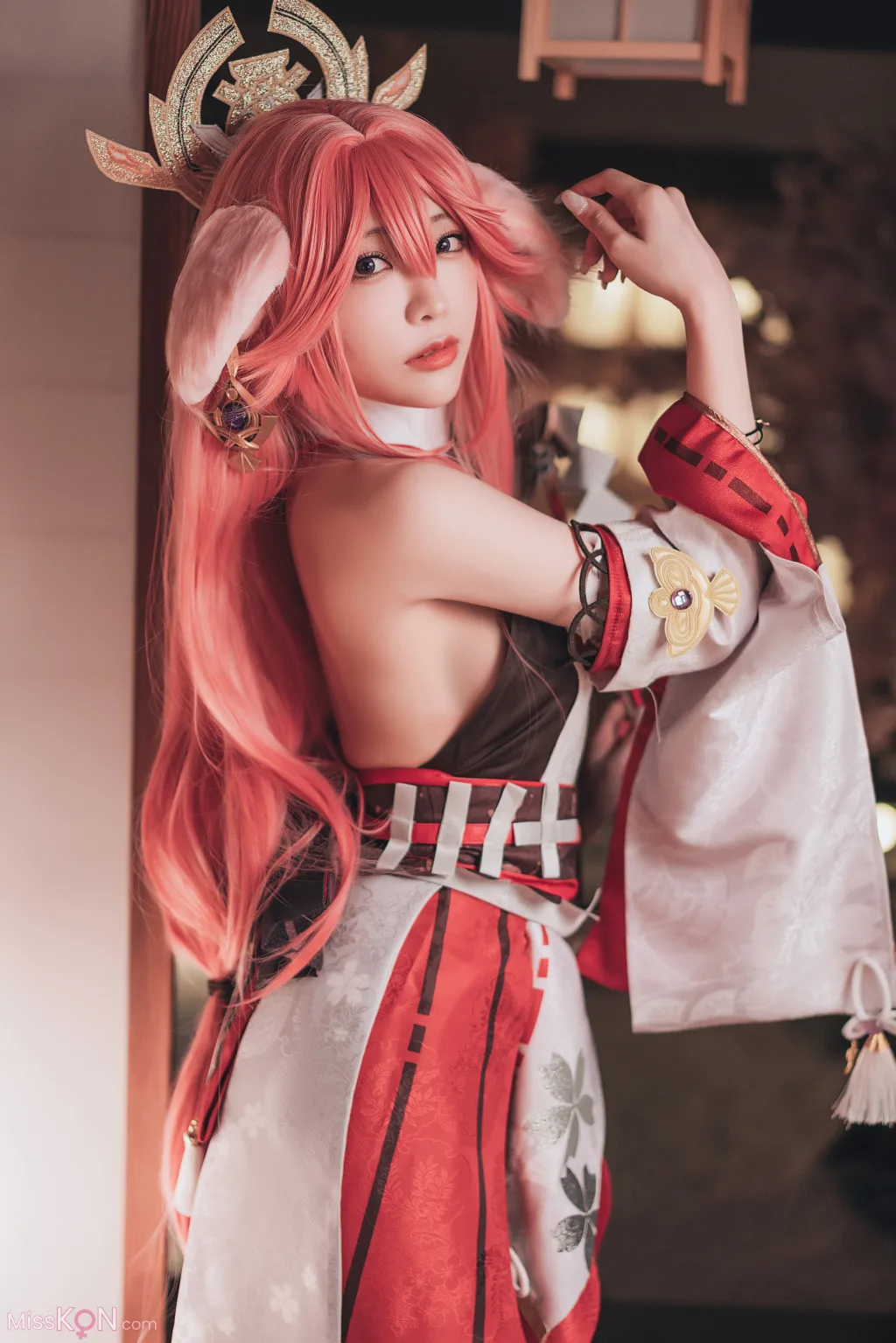 Coser@YuDan魚蛋: Yae Miko (25 photos)