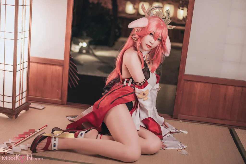 Coser@YuDan魚蛋: Yae Miko (25 photos)