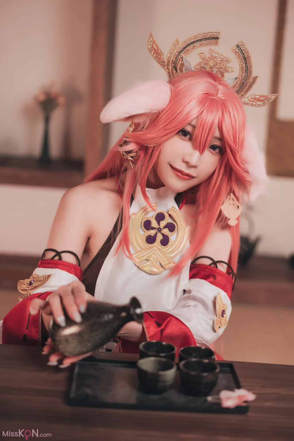 Coser@YuDan魚蛋: Yae Miko (25 photos)