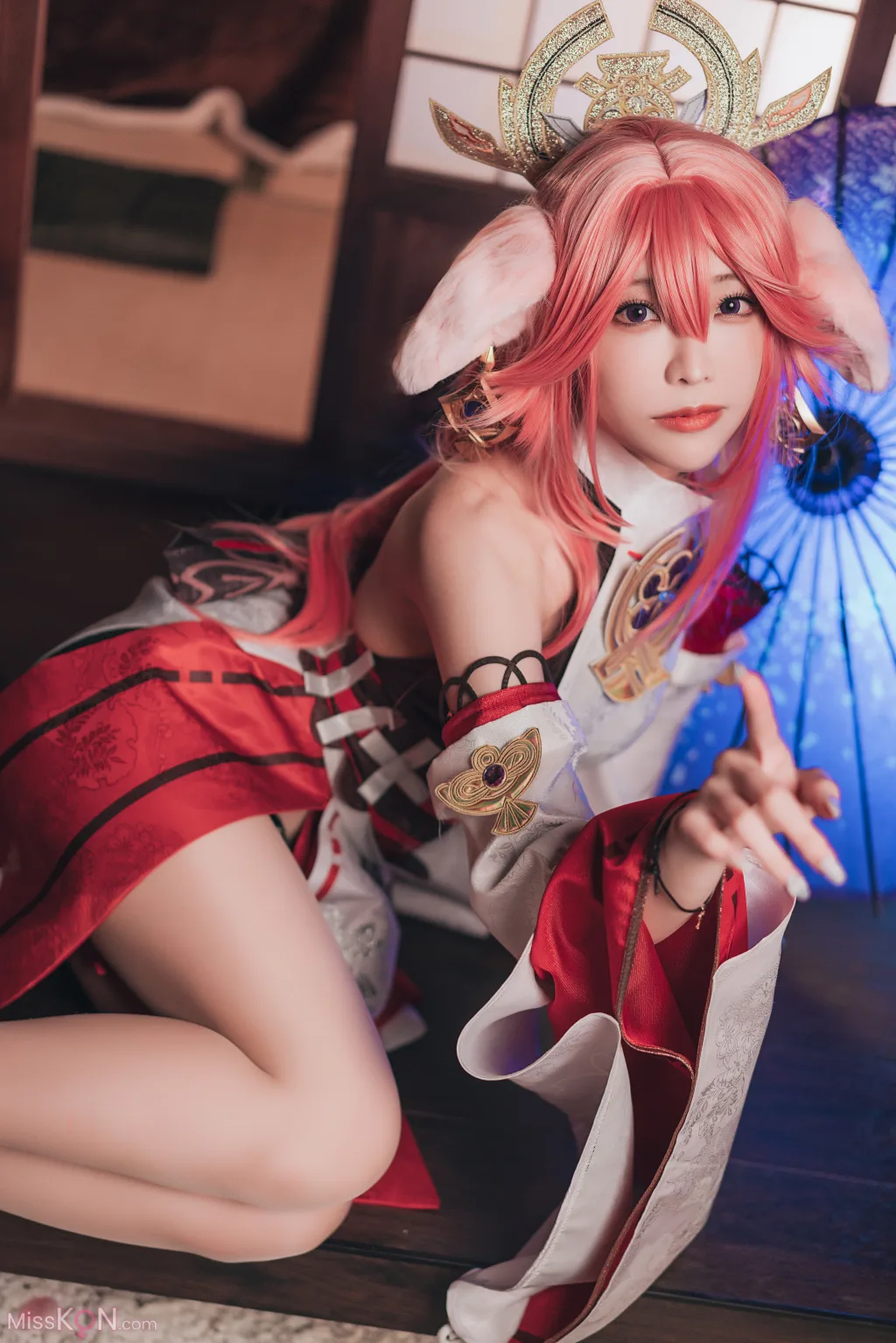 Coser@YuDan魚蛋: Yae Miko (25 photos)
