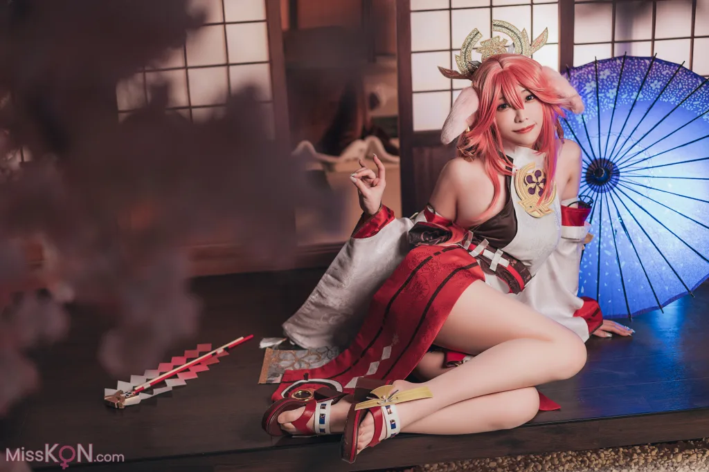 Coser@YuDan魚蛋: Yae Miko (25 photos)