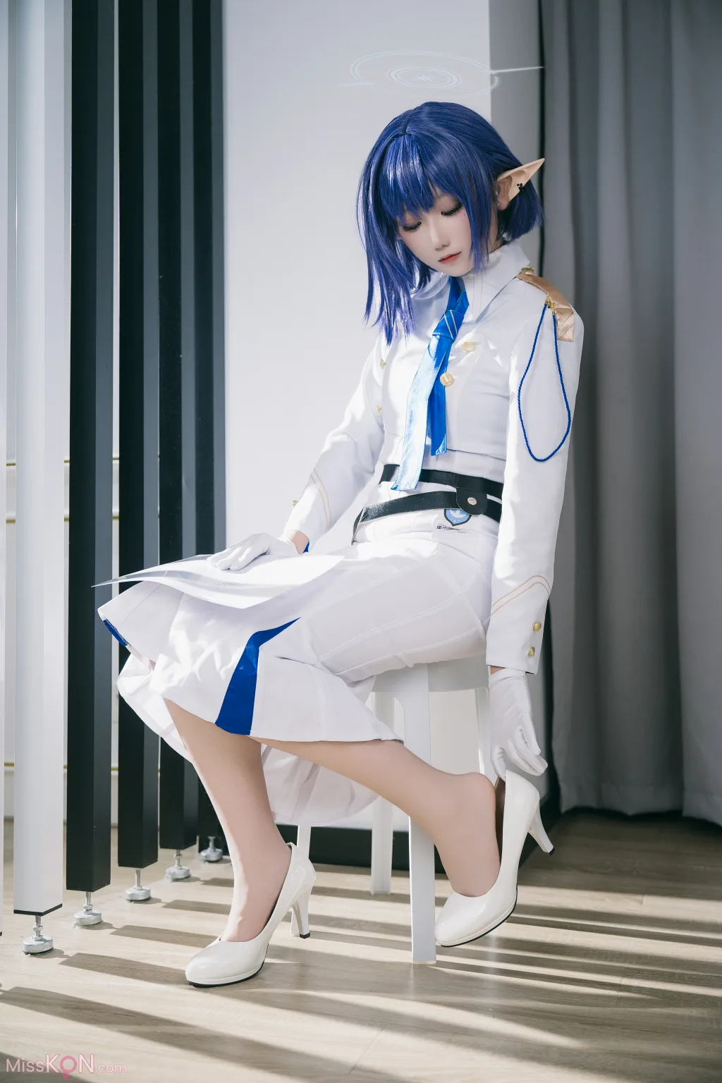 Coser@lunananya: 蔚蓝档案 扇喜葵 (24 photos)