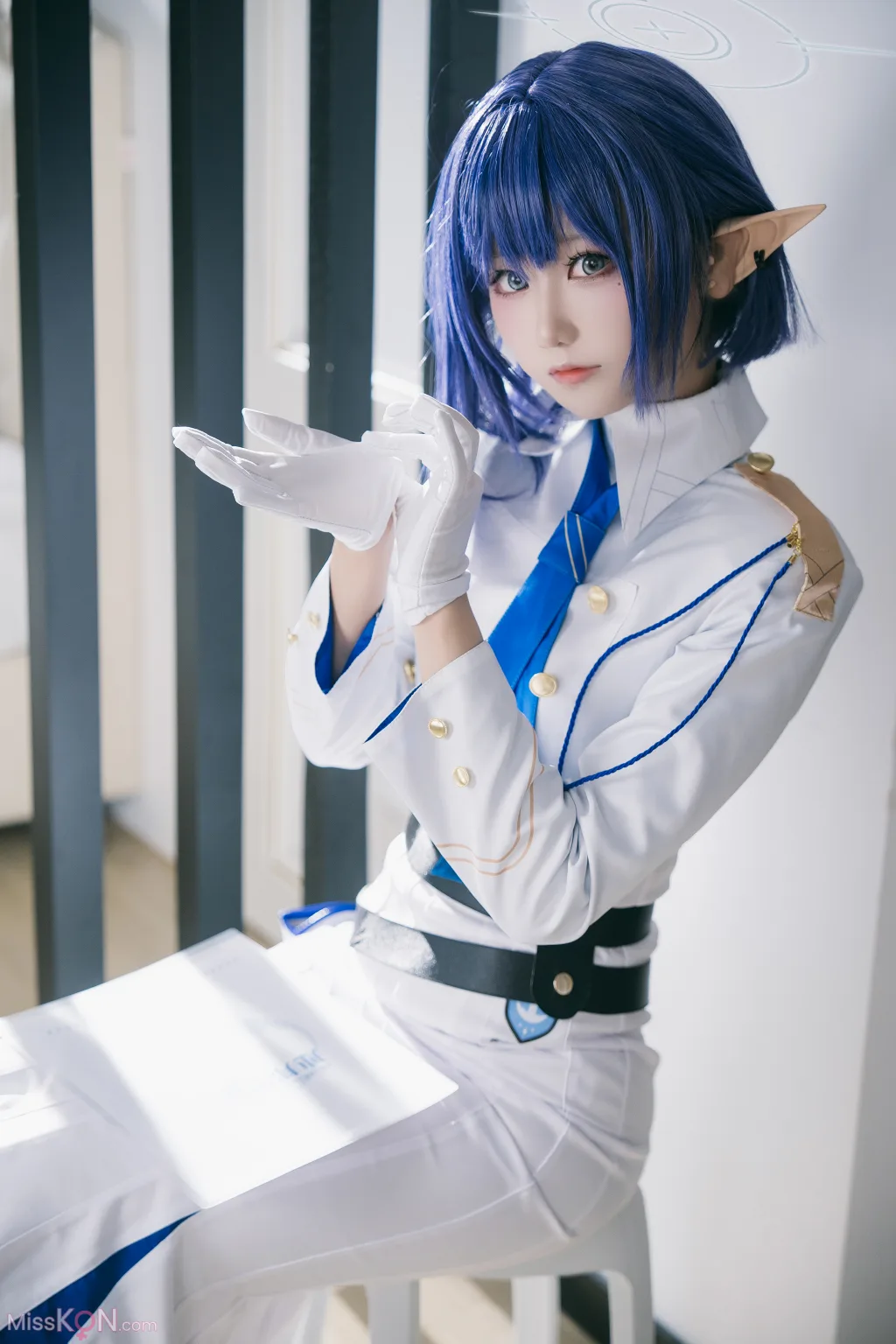 Coser@lunananya: 蔚蓝档案 扇喜葵 (24 photos)
