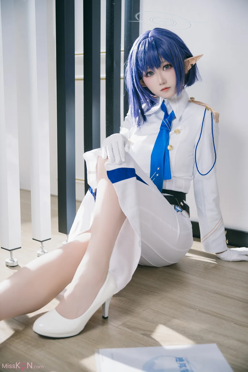 Coser@lunananya: 蔚蓝档案 扇喜葵 (24 photos)