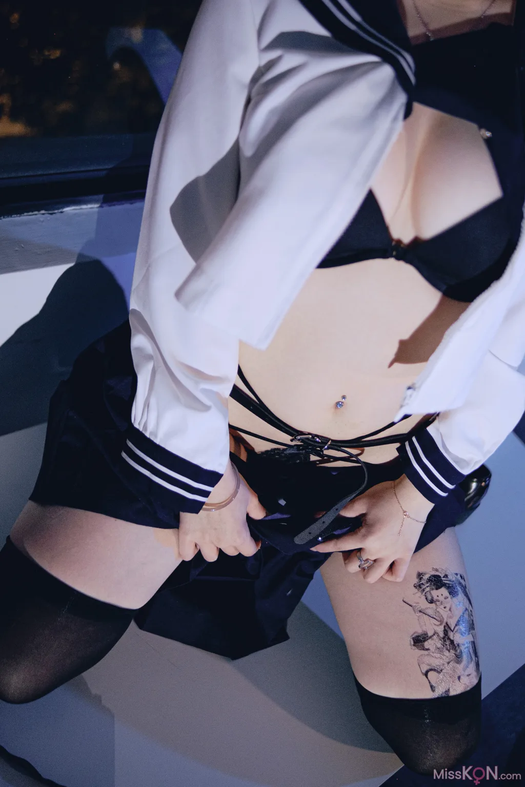 Coser@Tina很妖孽呀: 不良JK (58 photos)