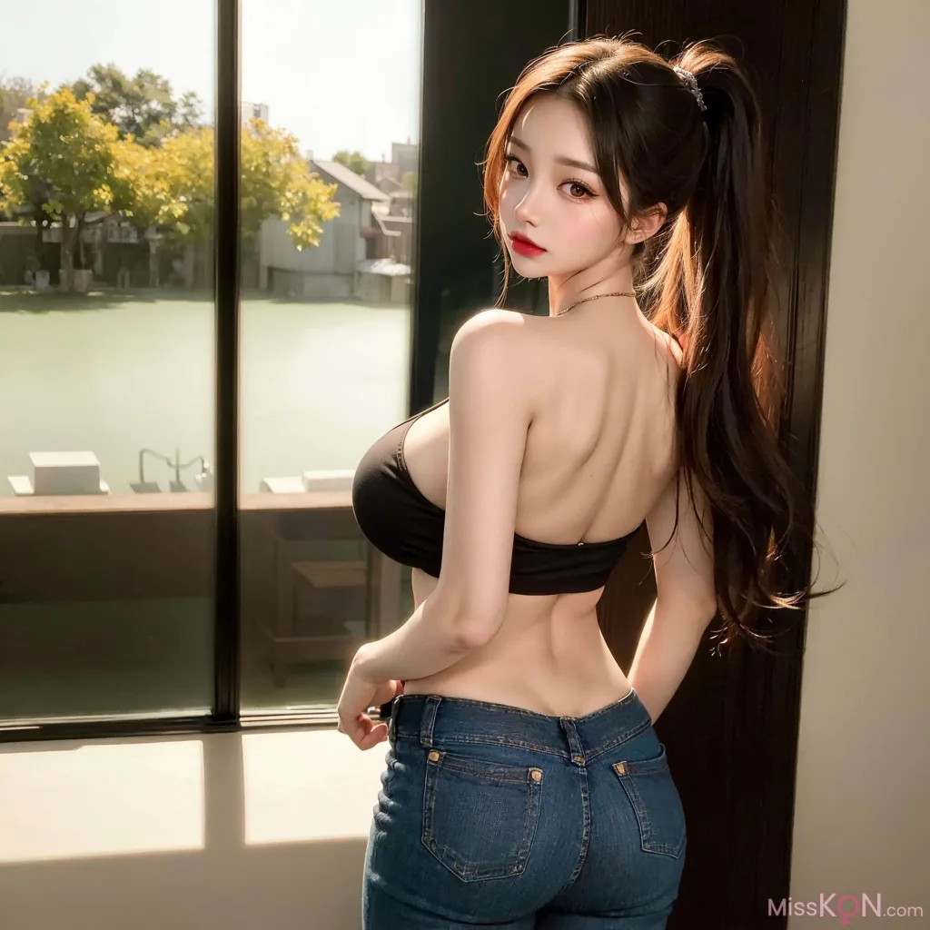 [AI Generated] 拟实画风 Vol.218: 肥臀 (121 photos)