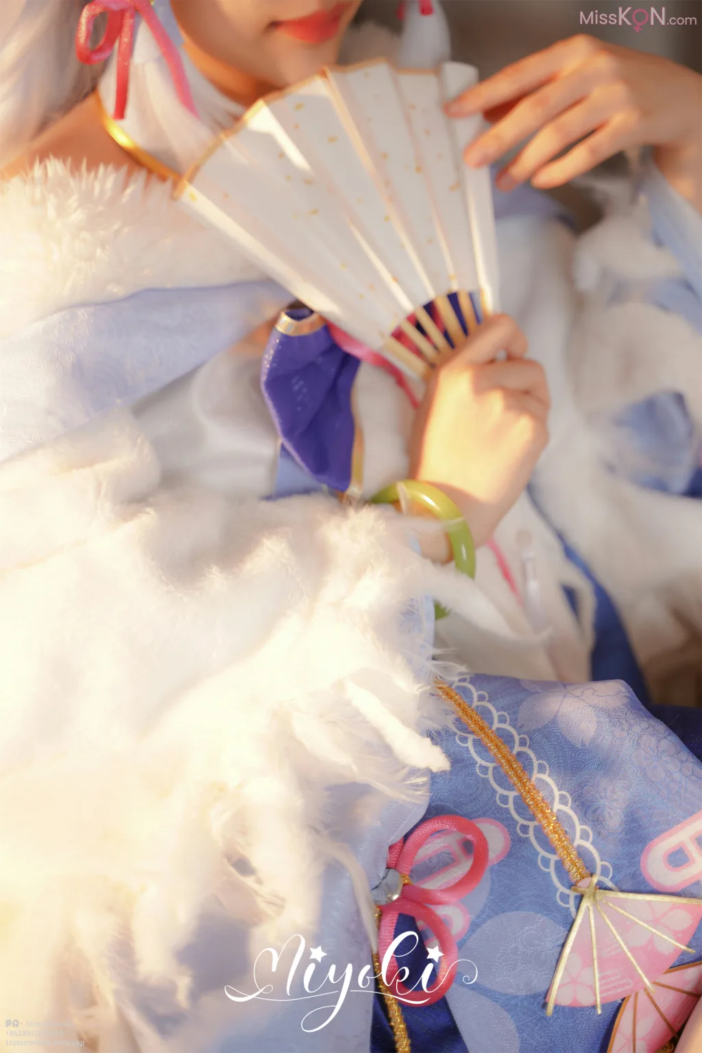 Coser@铃木美咲 (Misaki Suzuki): 白鹭公主cos 自慰 (22 photos + 1 video)