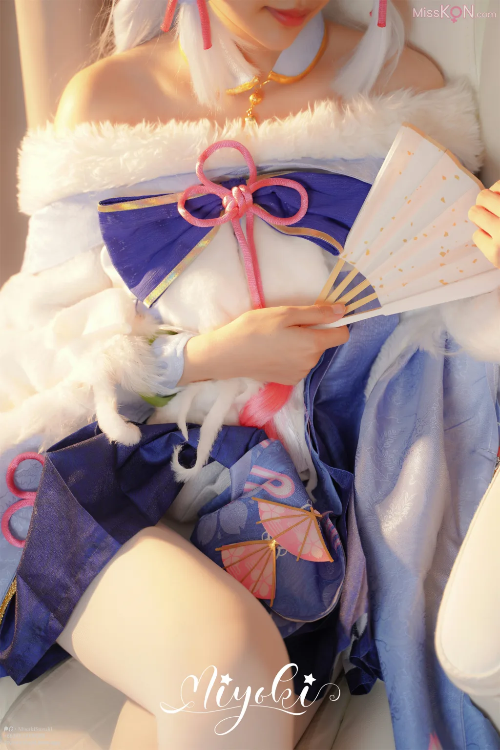 Coser@铃木美咲 (Misaki Suzuki): 白鹭公主cos 自慰 (22 photos + 1 video)