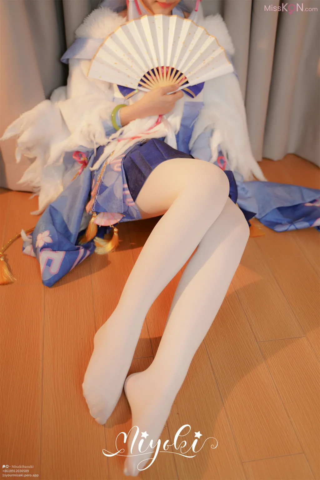 Coser@铃木美咲 (Misaki Suzuki): 白鹭公主cos 自慰 (22 photos + 1 video)