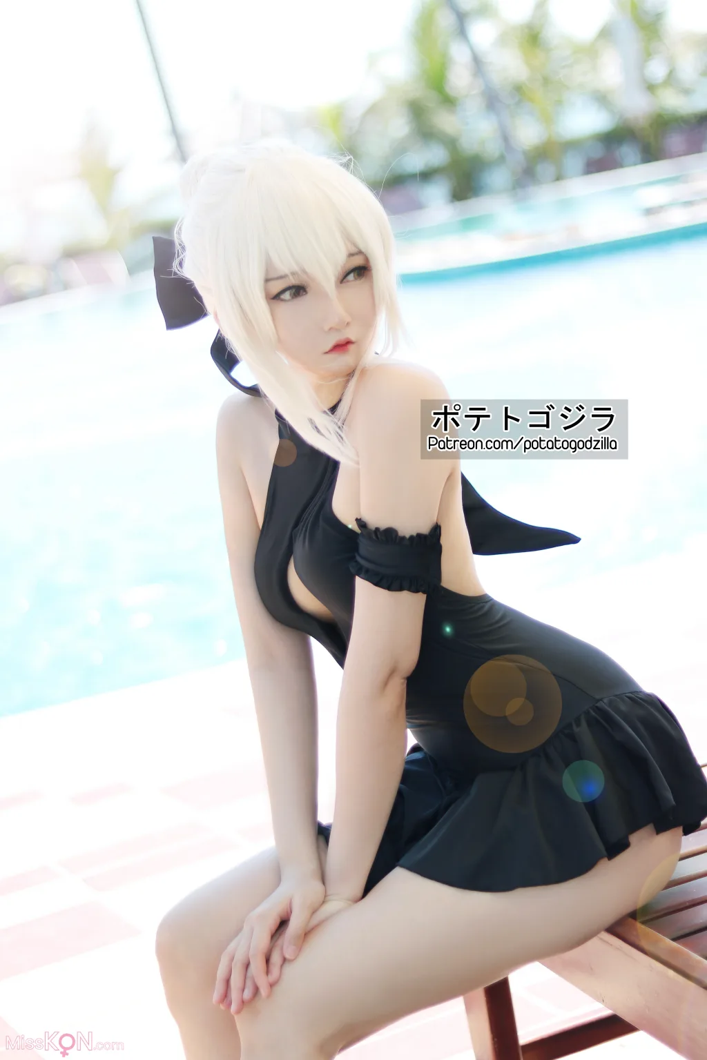 Coser@Potato Godzilla: Saber Alter Swimsuit (18 photos) – Page 2