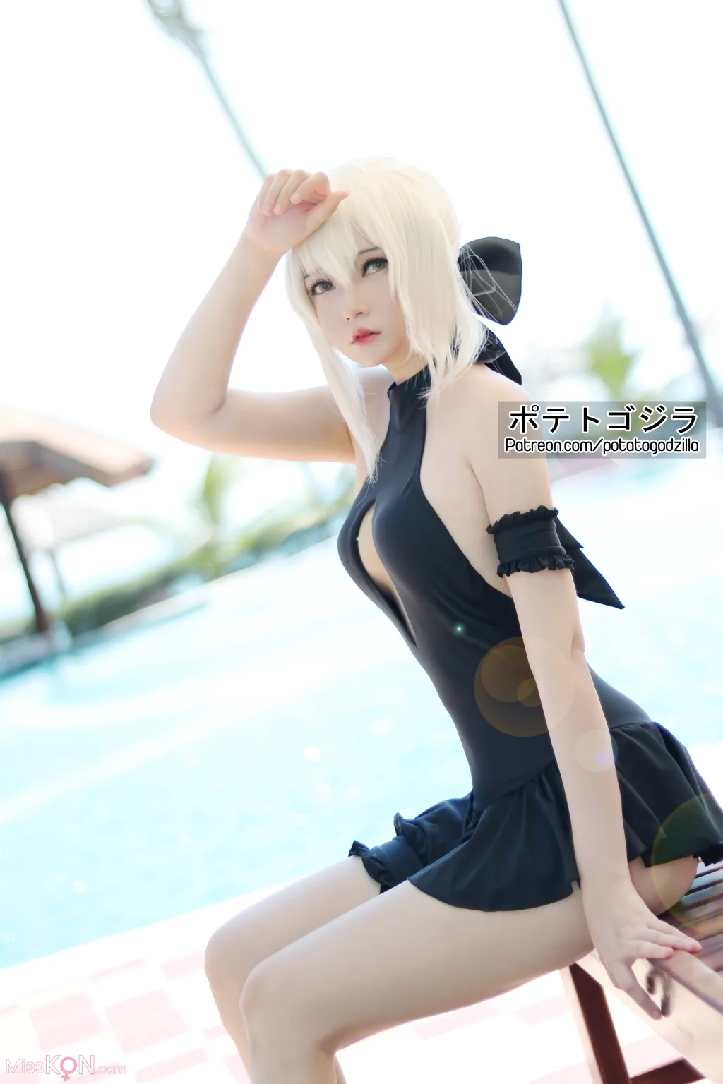 Coser@Potato Godzilla: Saber Alter Swimsuit (18 photos) – Page 2