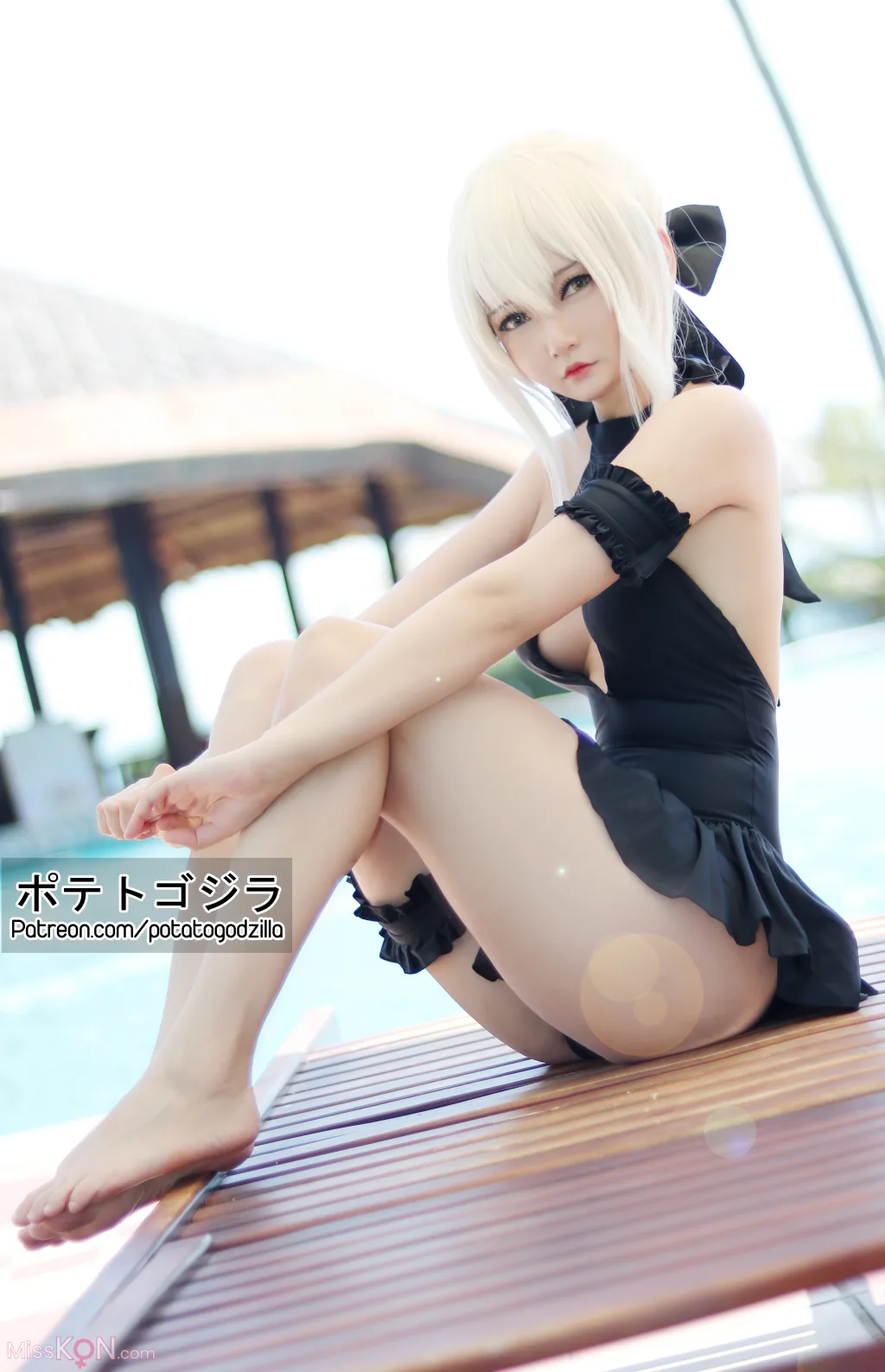 Coser@Potato Godzilla: Saber Alter Swimsuit (18 photos) – Page 2