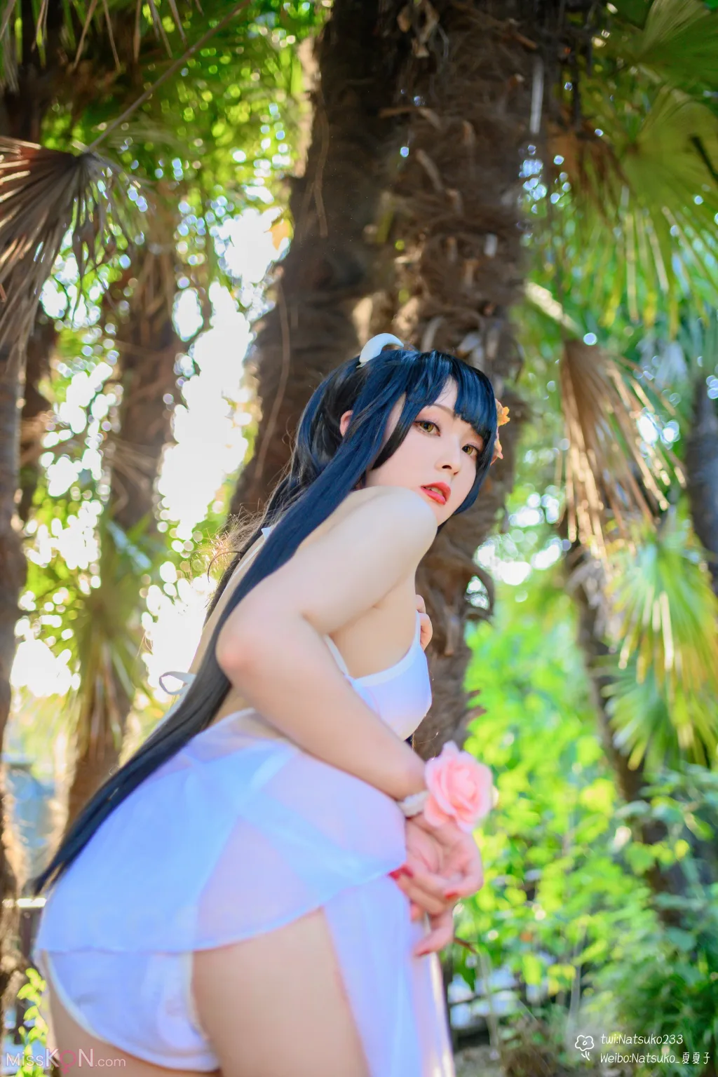 Coser@Natsuko夏夏子: 碧蓝航线 比叡泳装 (55 photos)