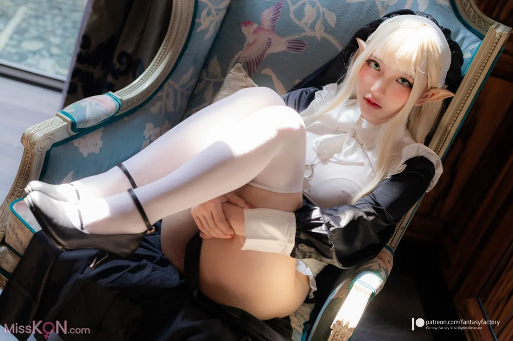 [Fantasy Factory] 小丁: 精灵修女 – Nun-Elf (37 photos)