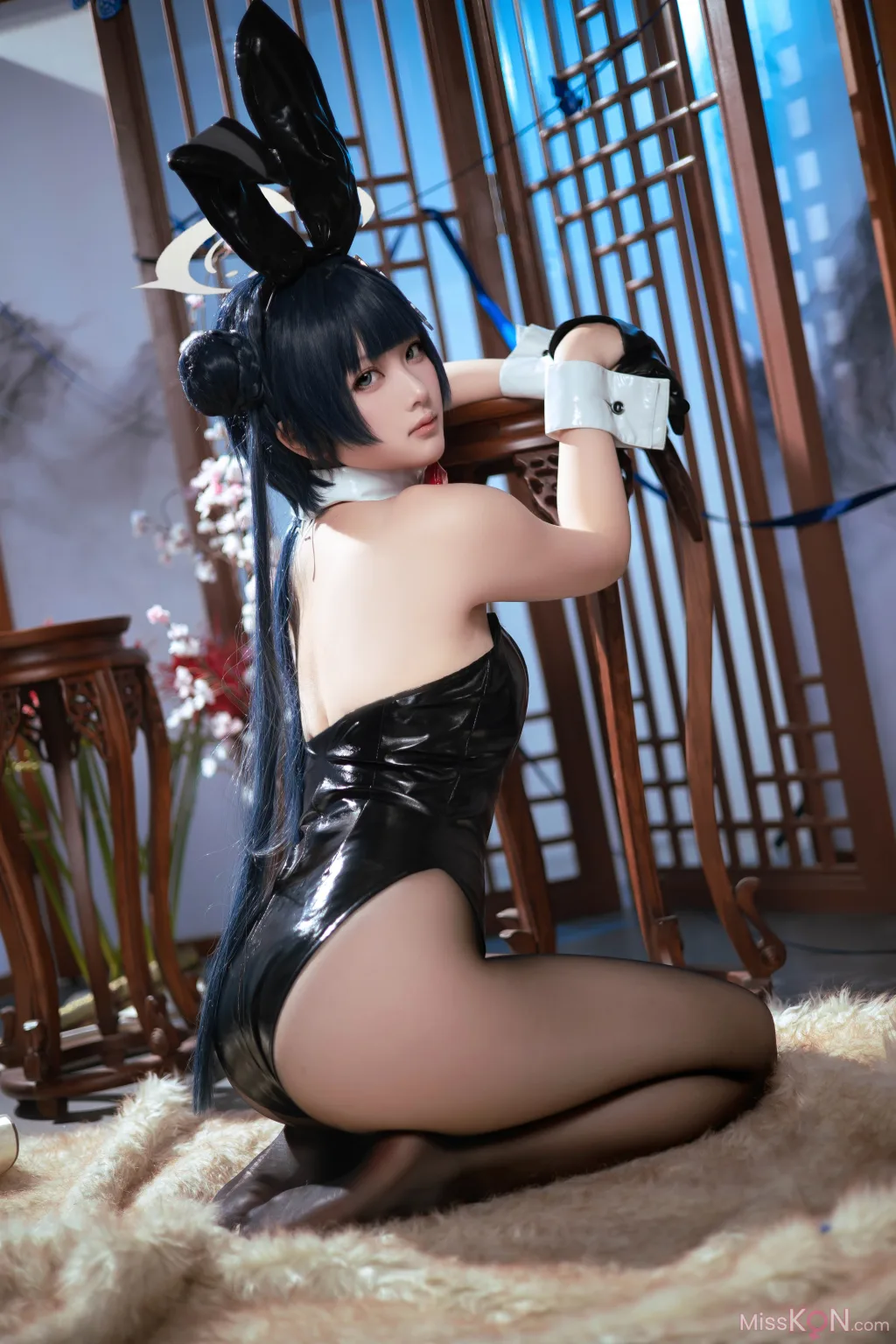 Coser@屿鱼: 蔚蓝档案 龙华妃咲 兔女郎 (40 photos)